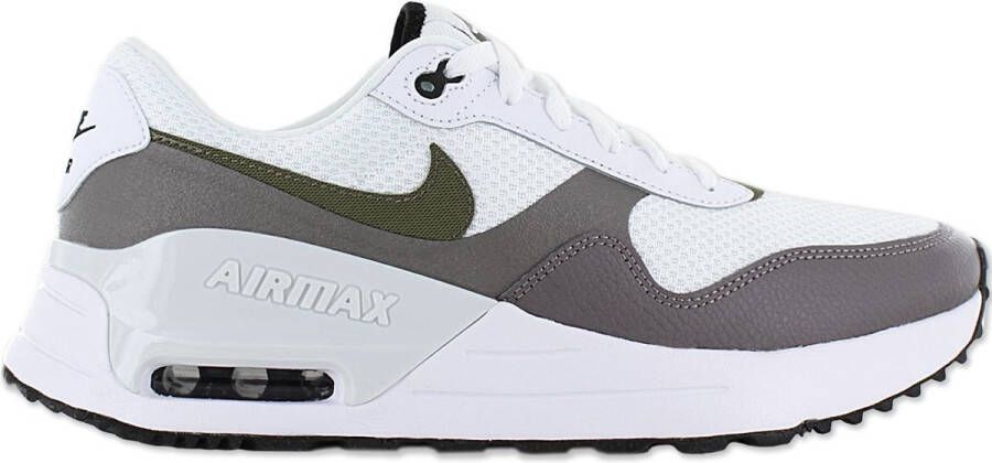 Nike Air Max Systm sneakers wit olijfgroen zwart