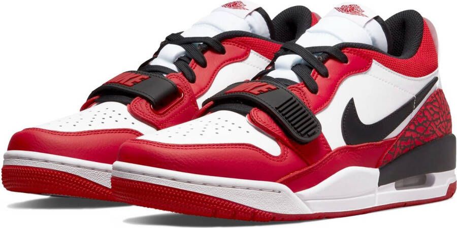 Nike Air jordan legacy 312 low Sneakers Mannen Zwart Wit Rood