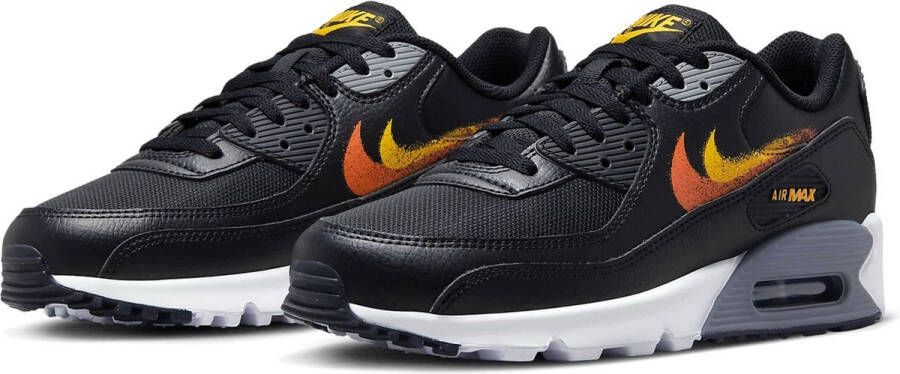 Nike Air Max 90 Zwarte Sneaker Black Heren