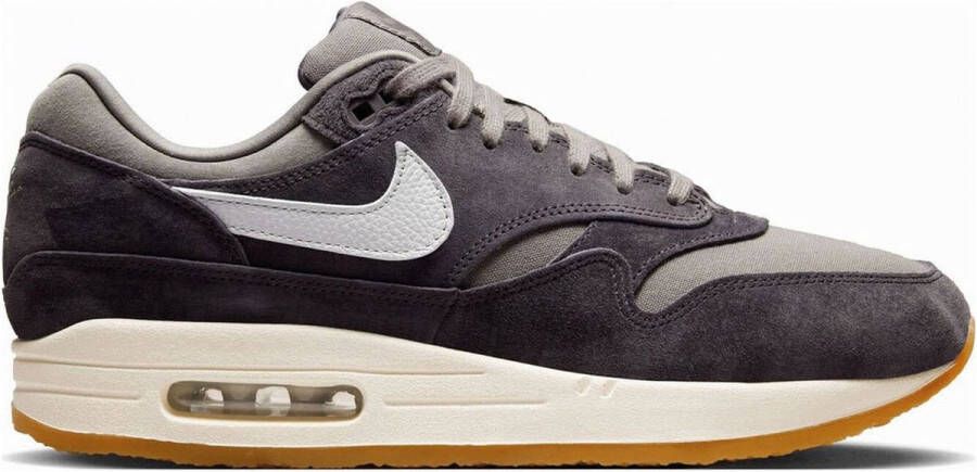 Nike Air Max 1 Premium 'Crepe Soft Grey' FD5088-001 sneakers laag grijs bruin zwart