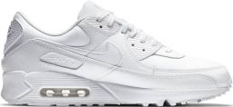Nike Air Max 90 Leather Triple White Sneakers Heren Doos Zonder Deksel