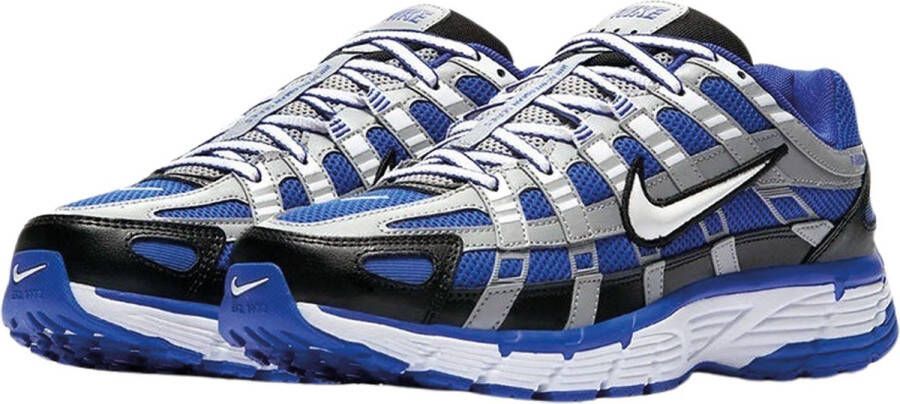 Nike Schoenen P-6000 Racer Blue Black Flat Silver White- Heren Racer Blue Black Flat Silver White