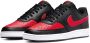 Nike court vision low sneakers zwart rood heren - Thumbnail 3