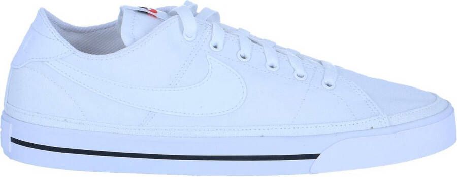 Nike Court Legacy Canvas Sneakers Heren White Black - Foto 3