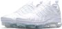 Nike Air Vapormax Plus Running Schoenen white white pure platinum maat: 43 beschikbare maaten:41 42.5 43 44.5 45 46 - Thumbnail 1
