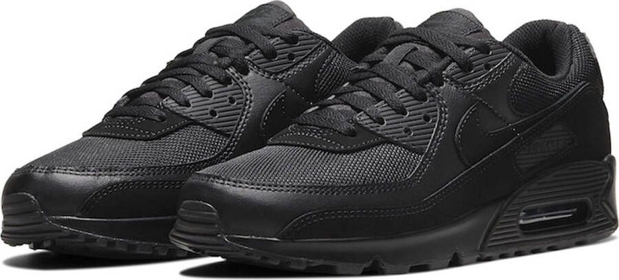 Nike Air Max 90 Running Schoenen black black black white maat: 47 beschikbare maaten:41 42.5 39 40 43 44.5 45 46 40.5 47.5 45.5 47 38.5