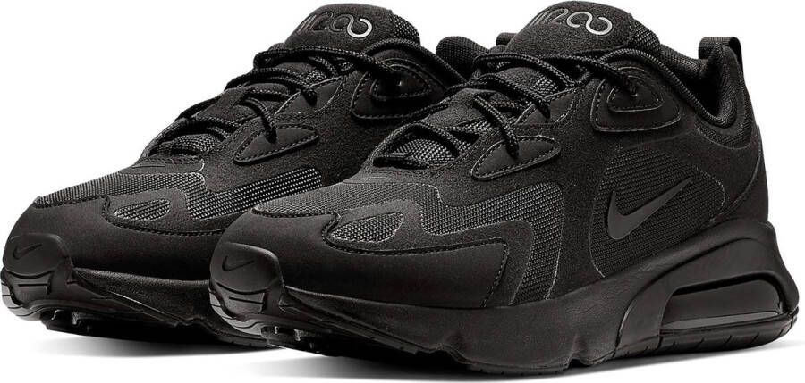 Nike Air Max 200 AQ2568-003 Heren Sneakers Sport Casual schoenen Zwart