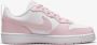 Nike court borough low 2 se1 sneakers wit roze dames kinderen - Thumbnail 1