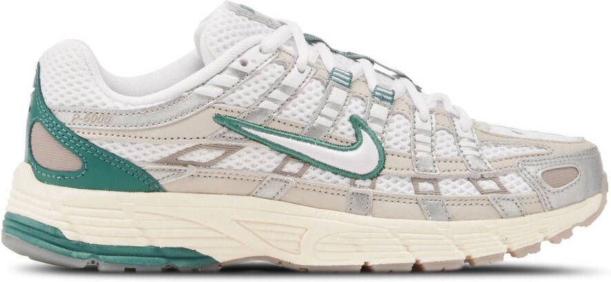 Nike Sneakers P-6000 Premium White Metallic Silver
