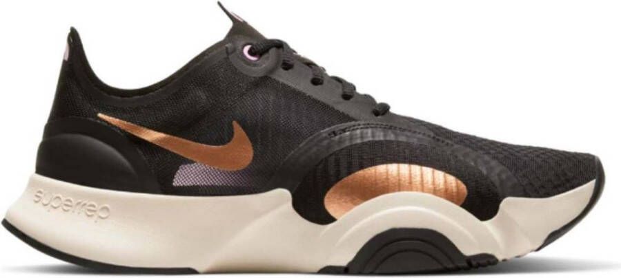 Nike Air Zoom SuperRep Go fitness schoenen zwart wit koper