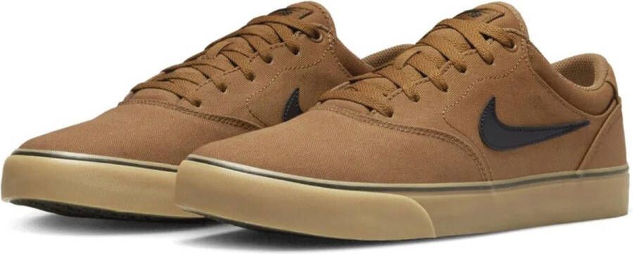 Nike SB Chron 2 Canvas Skateschoenen bruin