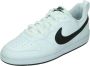 Nike court borough low recraft classic sneakers wit zwart kinderen - Thumbnail 3