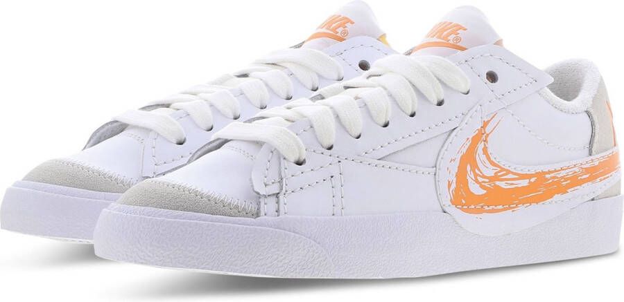 Nike Blazer Low 77 Jumbo Basketball Schoenen white orange trance sail maat: 44.5 beschikbare maaten:44.5