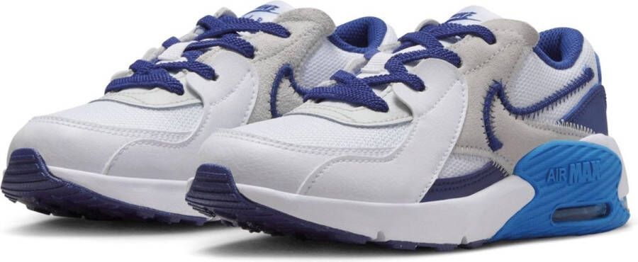 Nike air max excee ps sneakers wit blauw kinderen