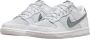 Nike Dunk Low kinderschoenen White Pure Platinum Football Grey Smoke Grey White Pure Platinum Football Grey Smoke Grey - Thumbnail 4