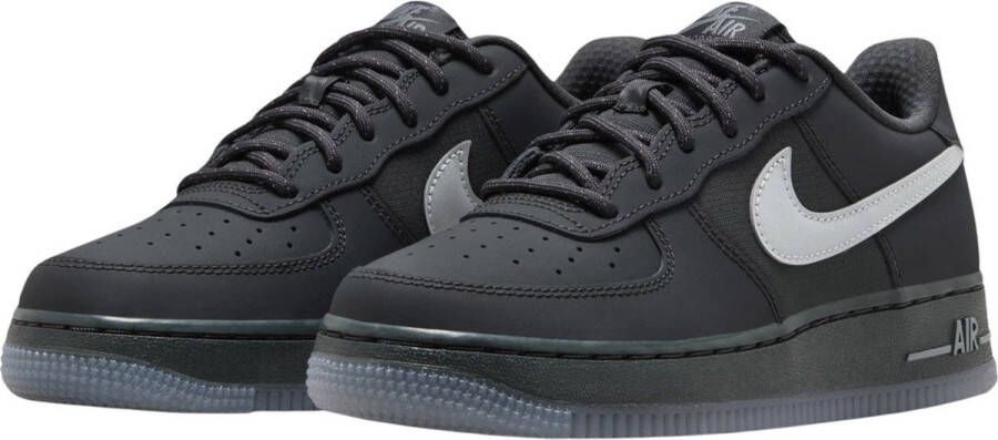 Nike Air Force 1 (gs) Basketball Schoenen anthracite reflect silver cool grey maat: 37.5 beschikbare maaten:36.5 37.5 - Foto 2