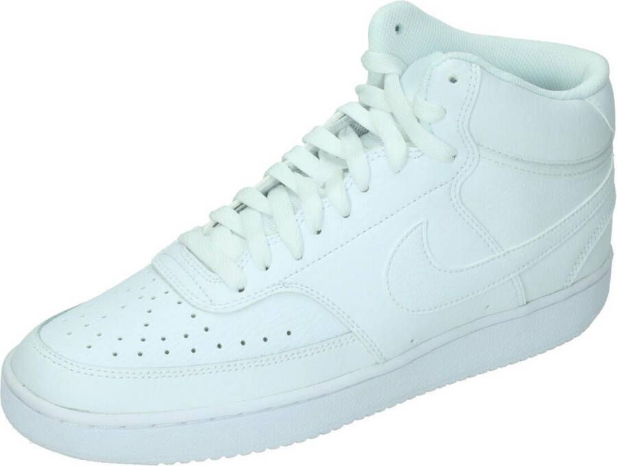 Nike court vision mid in de kleur wit
