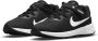 Nike Revolution 6 FlyEase Eenvoudig aan en uit te trekken kleuterschoenen Zwart - Thumbnail 1