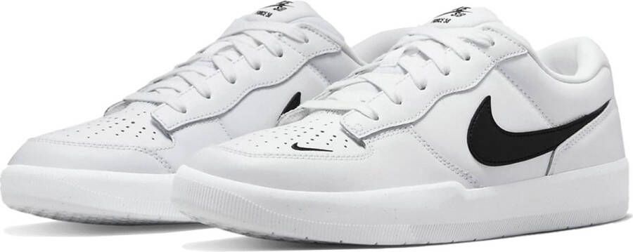 Nike SB Force 58 Premium Skateschoenen wit