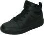 Nike Court Borough Mid 2 Zwart Sneakers Klittenband - Thumbnail 7