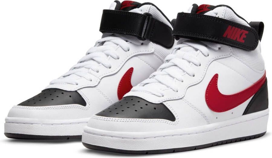 Nike Sneakers Unisex wit zwart rood