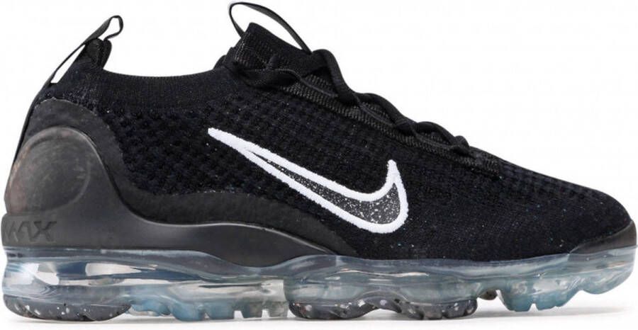 Nike Air VaporMax 2021 FK Flyknit Dames Sneakers Sport Casual Schoenen Zwart DC4112