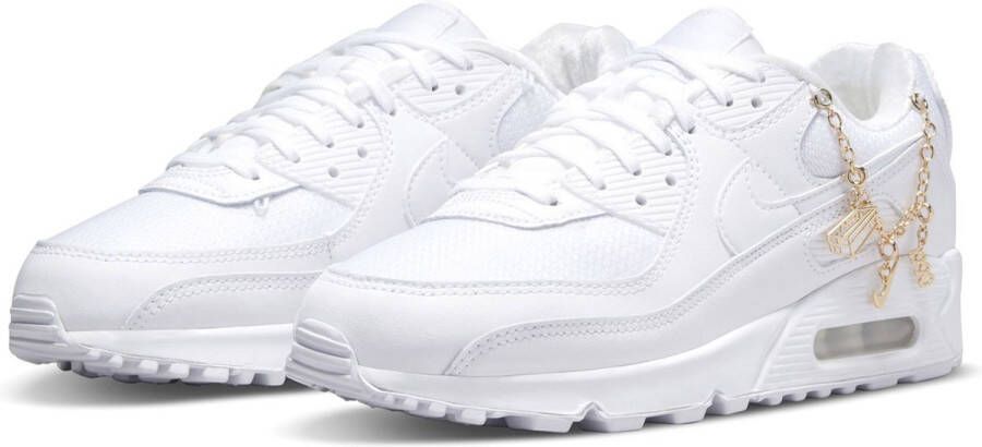 Nike Air Max 90 Premium Lage Sneaker White Dames
