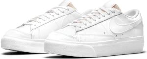Nike Blazer Low Platform Dames White Dames