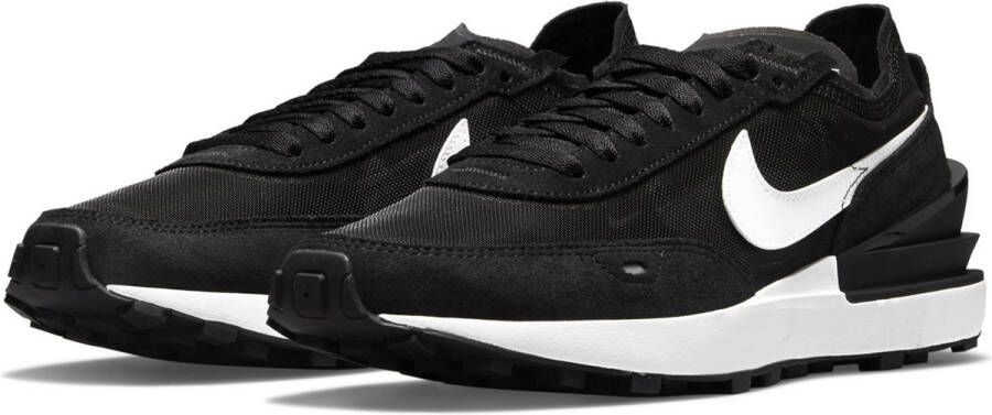 Nike Waffle One Dames Schoenen Black Mesh Synthetisch Foot Locker
