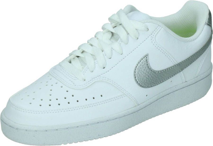Nike Court Vision Low Next Nature Sneakers Dames Wit Zilver - Foto 2