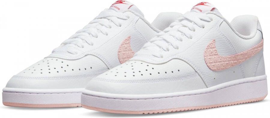 Nike W Court Vision LO DQ9321 100 Vrouwen Wit Sneakers