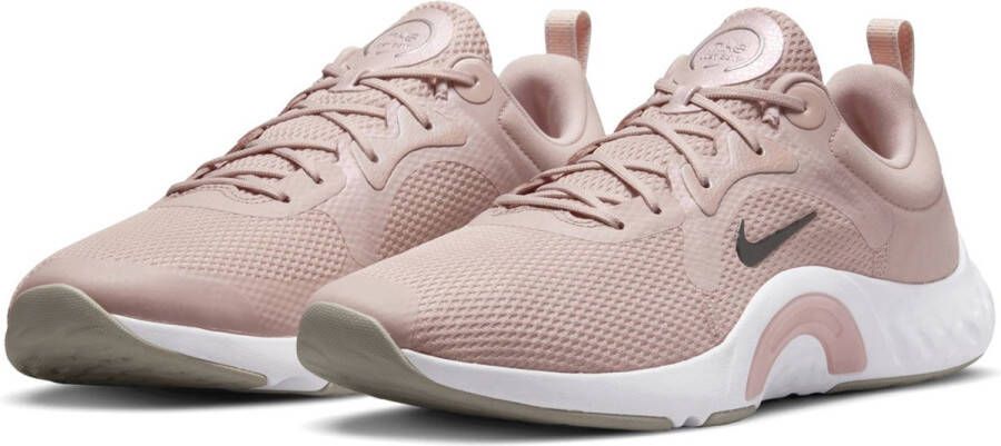 Nike Renew In Season Tr 11 fitness schoenen roze zilver - Foto 2