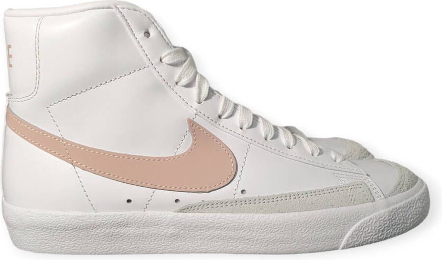 Nike Wmns Blazer Mid Basketball Schoenen white pink oxford black summit white maat: 36.5 beschikbare maaten:38.5 39 40.5 36.5 42 - Foto 2