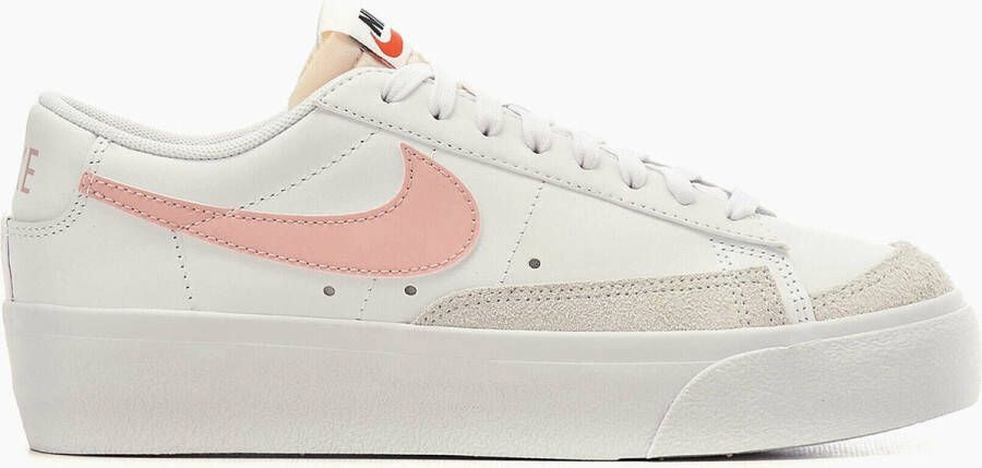 Nike Wmns Blazer Mid Basketball Schoenen white pink oxford black summit white maat: 36.5 beschikbare maaten:38.5 39 40.5 36.5 42 - Foto 4
