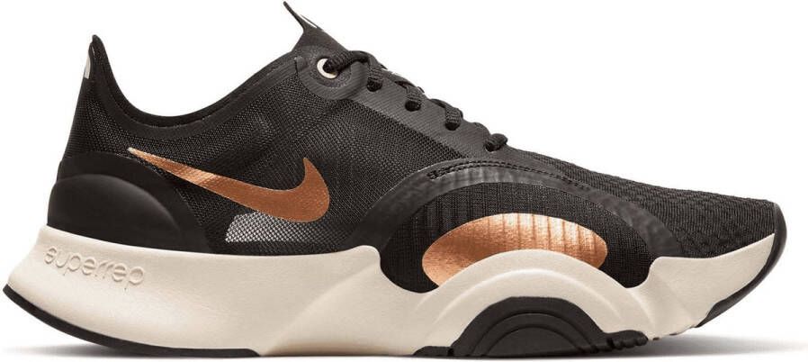 Nike Air Zoom SuperRep Go fitness schoenen zwart wit koper
