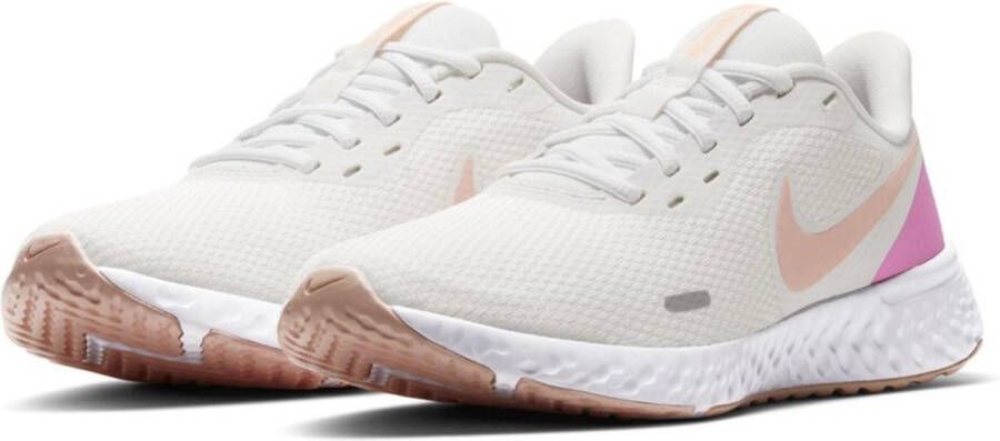Nike Revolution 5 Hardloopschoen voor dames Wit