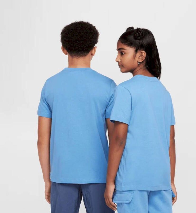 Nike sportswear big kids' t-shirt Sport t-shirt korte mouw jongens Blauw