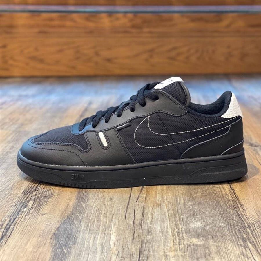 Nike Squash Type Sneakers Heren Zwart Wit