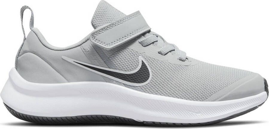 Nike Star Running 3 kinder hardloopschoenen Grijs Maat Uitneembare zool31.5 - Foto 4