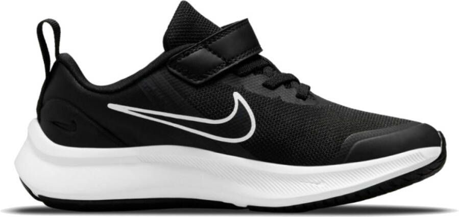 Nike Star Runner 3 Sportschoenen Kleuters Zwart Grijs Wit - Foto 3
