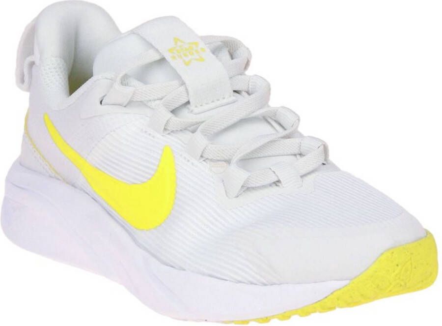 Nike Star Runner 4 PS Summit White Opti Yellow