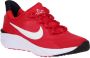 Nike star runner 4 hardloopschoenen rood wit kinderen - Thumbnail 3