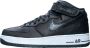 Nike Air Force 1 Mid SP Stussy Sneakers Sportschoenen Schoenen Leer Zwart DJ7840 - Thumbnail 1