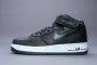 Nike Air Force 1 Mid SP Stussy Sneakers Sportschoenen Schoenen Leer Zwart DJ7840 - Thumbnail 2