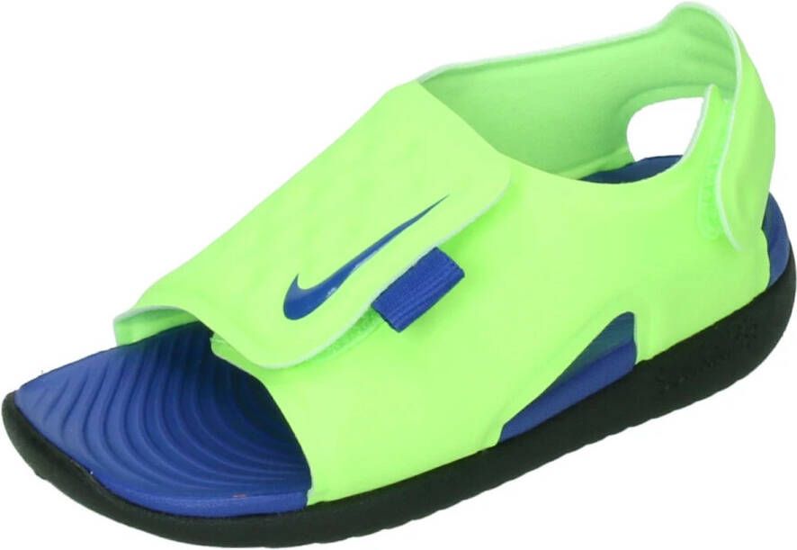 Nike Sunray Adjust 5 (TD) waterschoenen Sunray Adjust donkergroen blauw kids