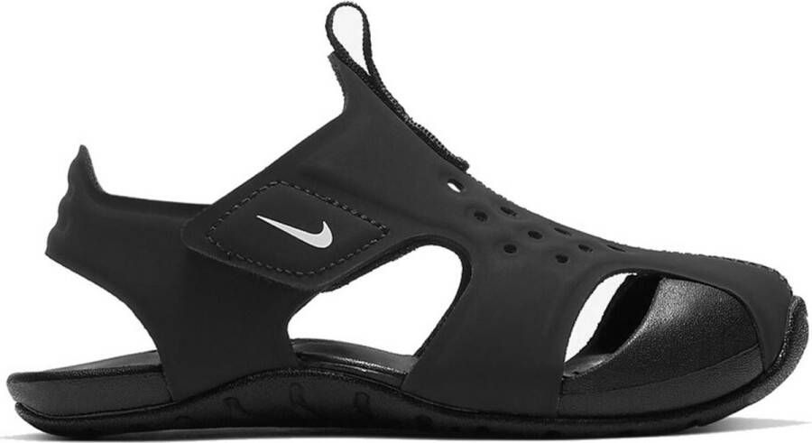 Nike Sunray Protect 2 Younger Kids' Sandal Black White Kind Black White