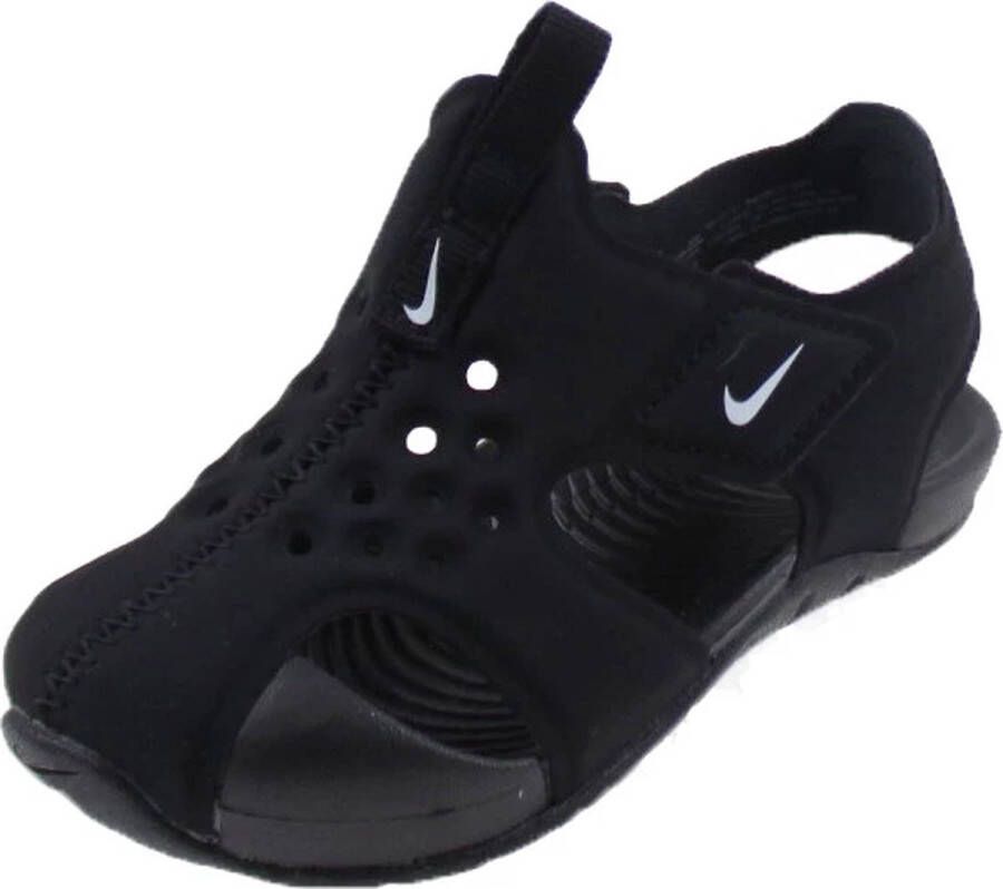 Nike Sunray Protect 2 Younger Kids' Sandal Black White Kind Black White - Foto 10