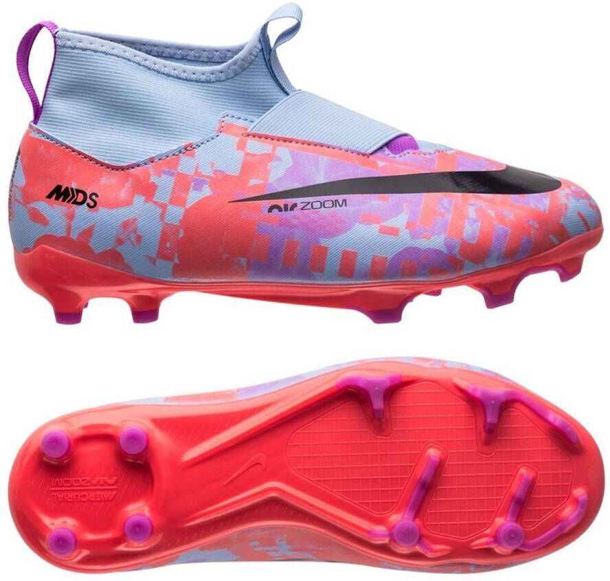 Nike Superfly 9 ACAD Voetbalschoen Paars Blauw Oranje- Limited edition Doos zonder deksel