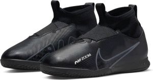 Nike Jr. Zoom Mercurial Superfly 9 Academy IC Zaalvoetbalschoenen voor kleuters kids Zwart