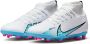 Nike mercurial superfly voetbalschoenen wit blauw kinderen - Thumbnail 1
